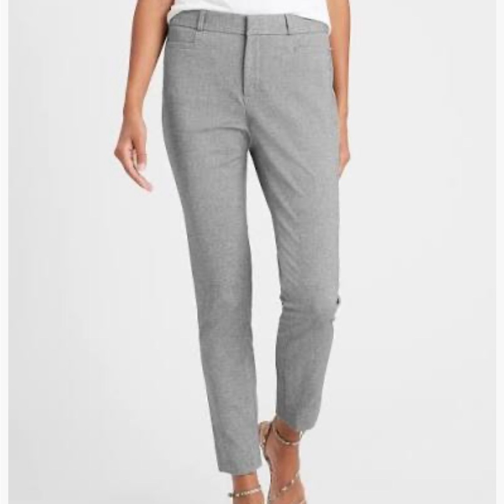 Banana Republic Sloan Heather Gray Pants